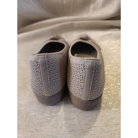 Skechers Cleo's 158937 Stretch Fit Air Cooled Memory Foam Taupe Knit Wedge 6.5 - Picture 4 of 6